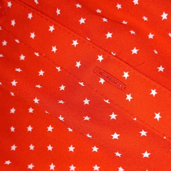 Ny & Co Red/White Stars Playsuit W/Button down front and loose shorts NEW COND - Picture 10 of 10